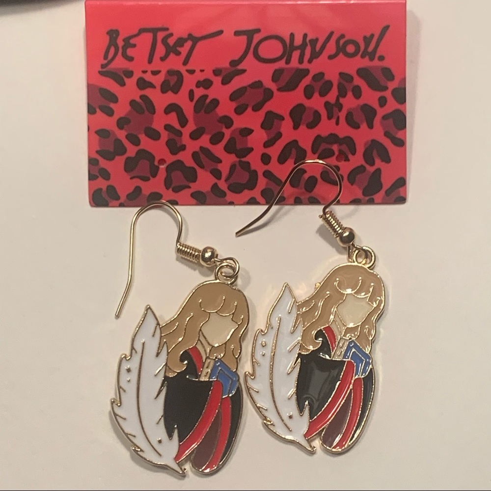 🌸 3/$30 🌸 Betsey Johnson Style - Angel Dangle Earrings